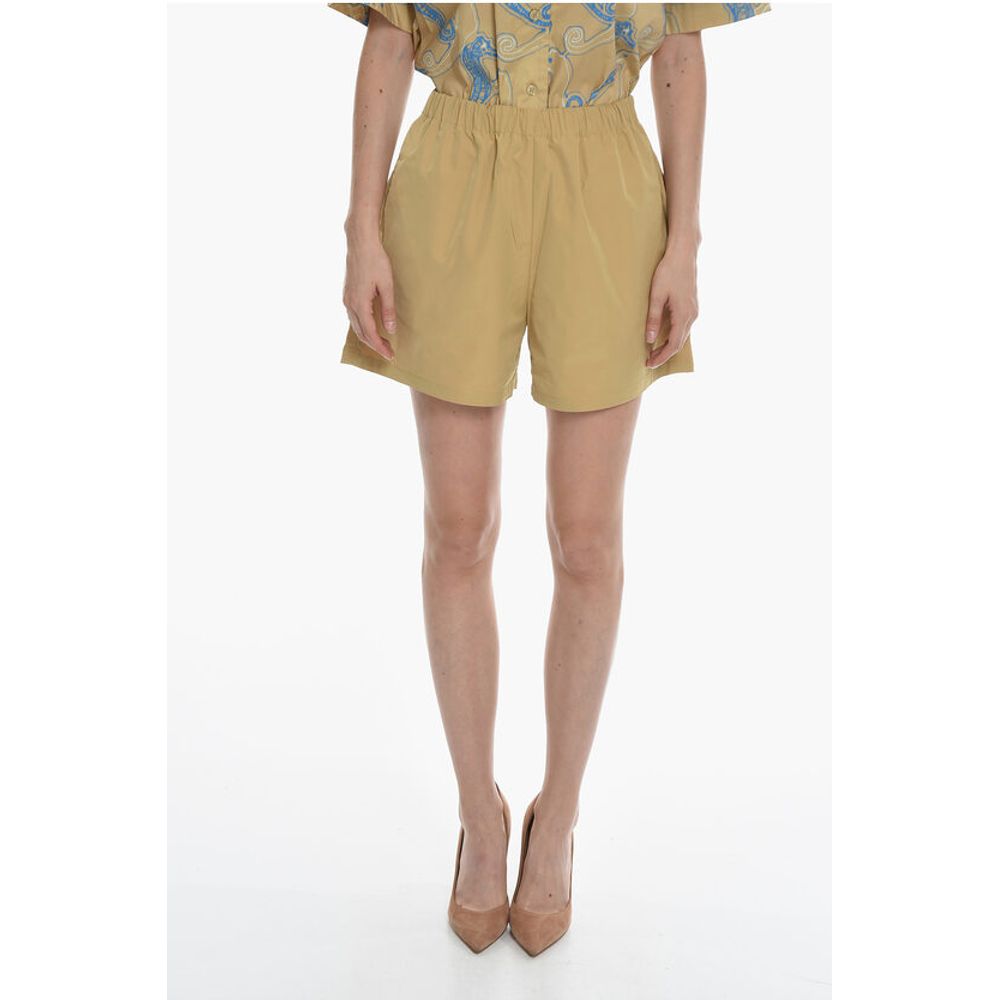 Samsoe Samsoe Drawstring Waist Solid Color MAREN Shorts