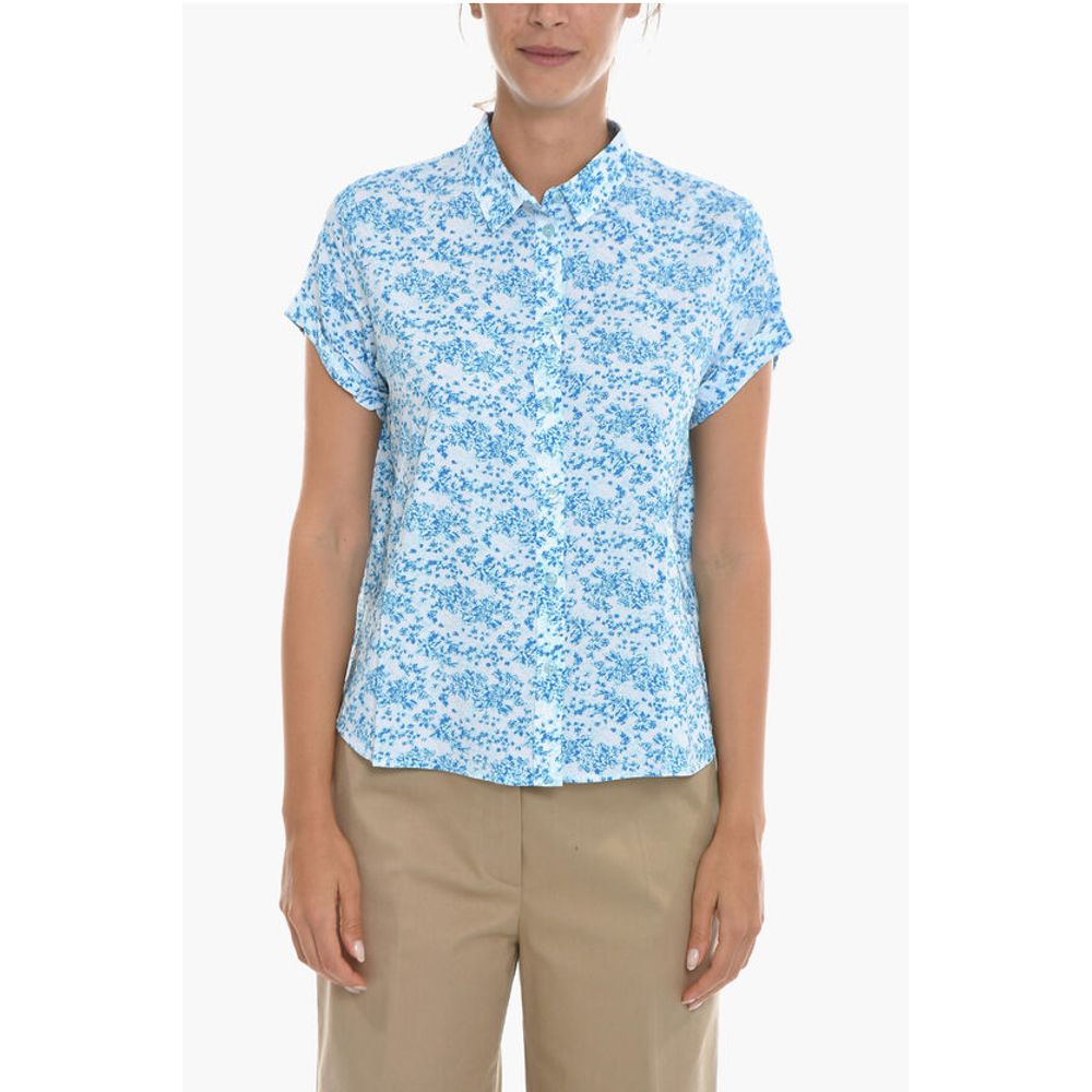 Samsoe Samsoe Printed Two-Tone MAJAN Shirt