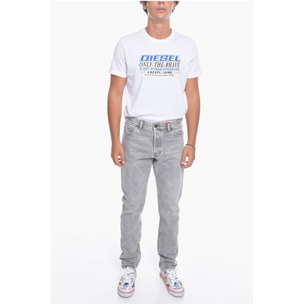 Diesel Straight-leg D-SARK Denims with Logo Patch - Image 4