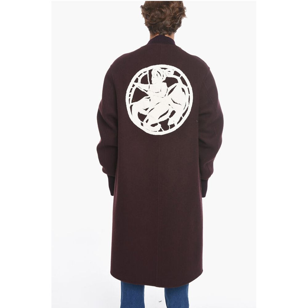 Jil Sander Embroidered SAGITTARIUS Wool Blend Coat - Image 2