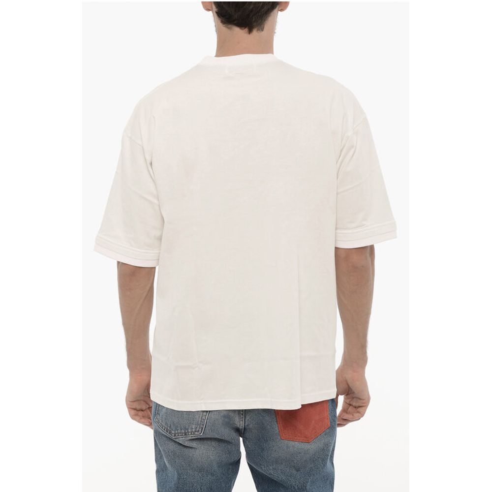 Ambush Crew-neck T-shirt with Removable Chain and Logoed Embroidery - Image 2