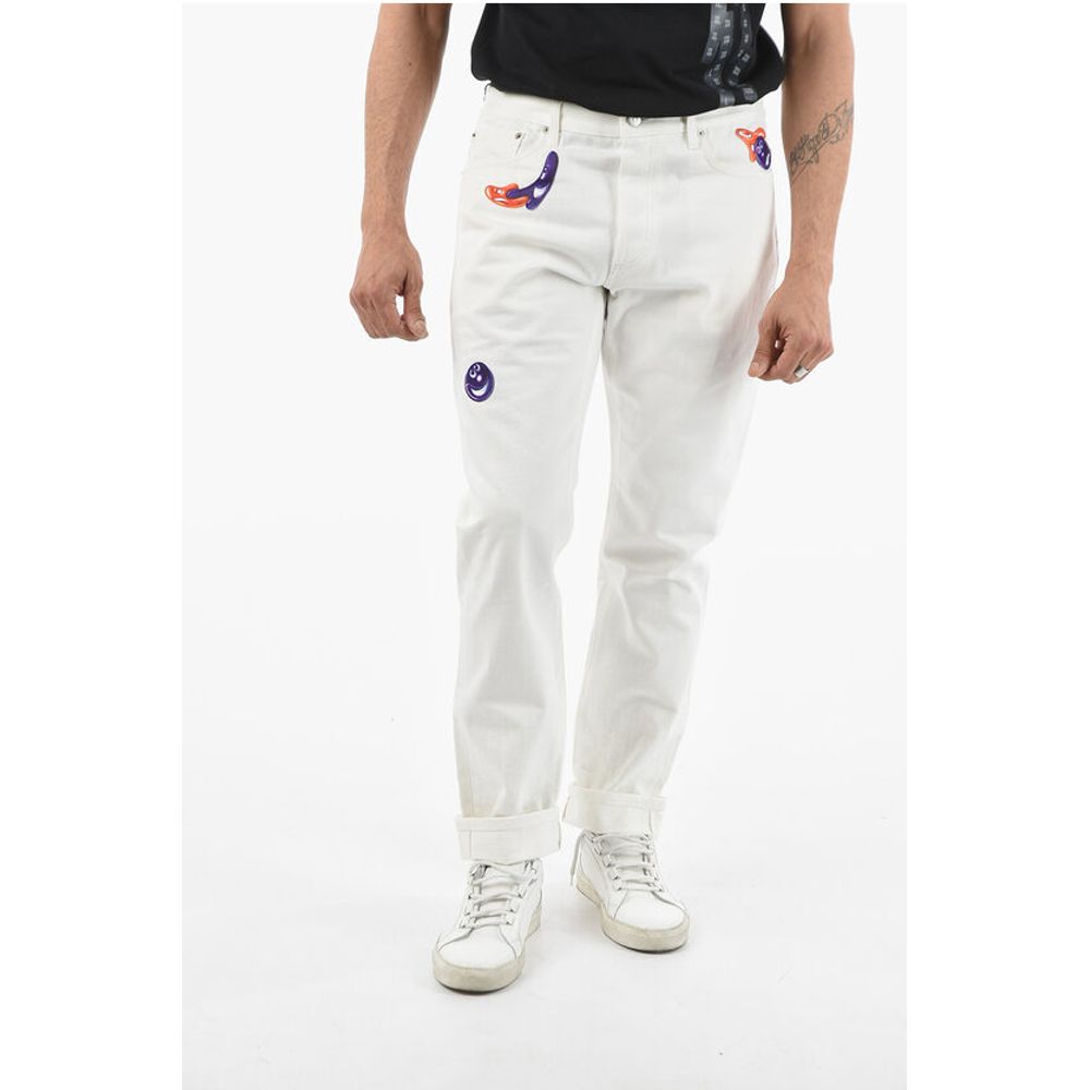 Dior Slim Fit Jeans with Patches 17cm