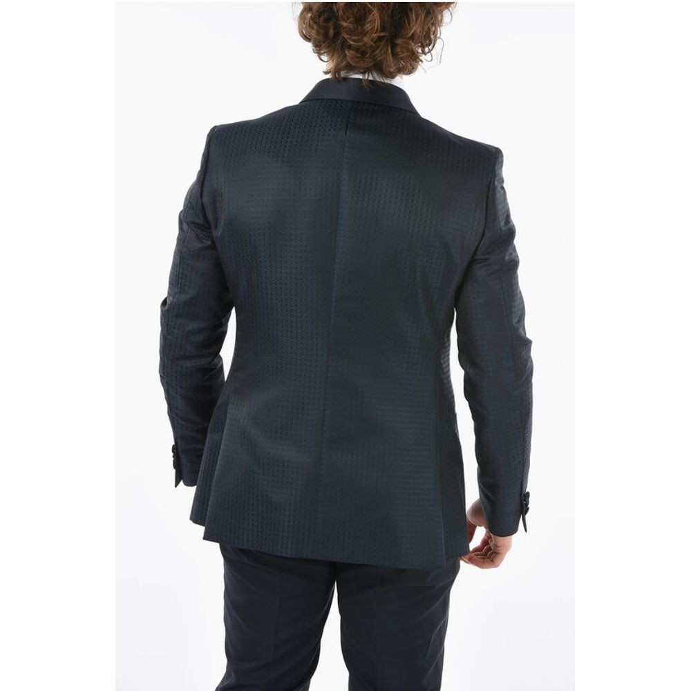 Corneliani CC COLLECTION All-Over Geometric Drawing RESET CERIMO shawl - Image 2