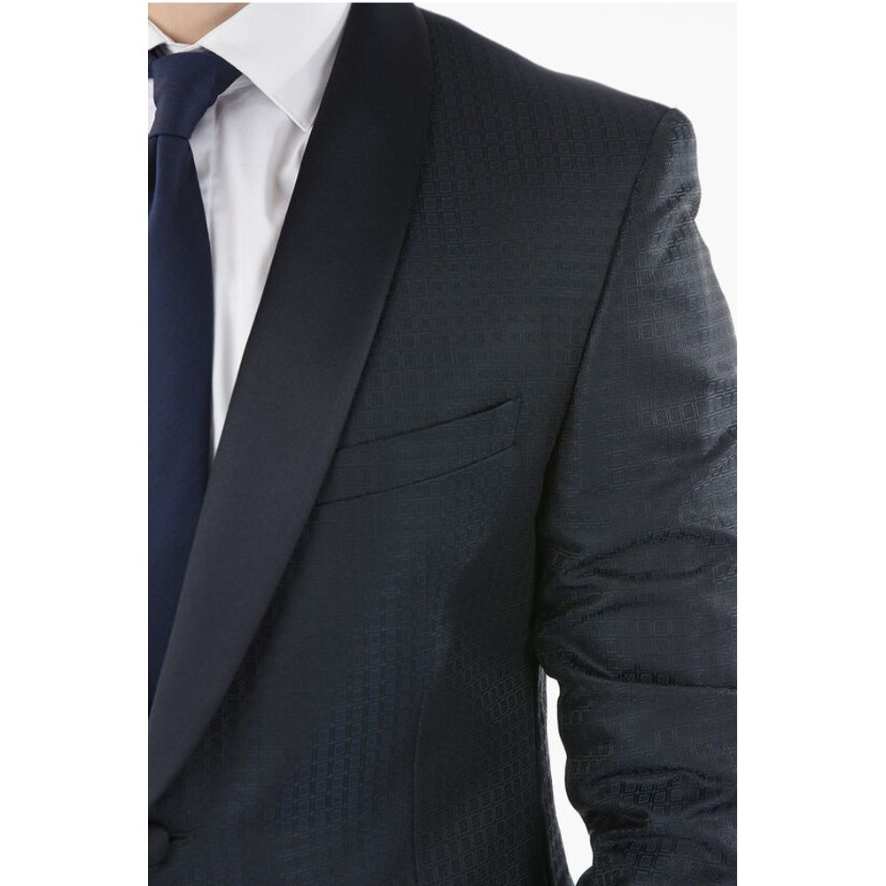 Corneliani CC COLLECTION All-Over Geometric Drawing RESET CERIMO shawl - Image 3