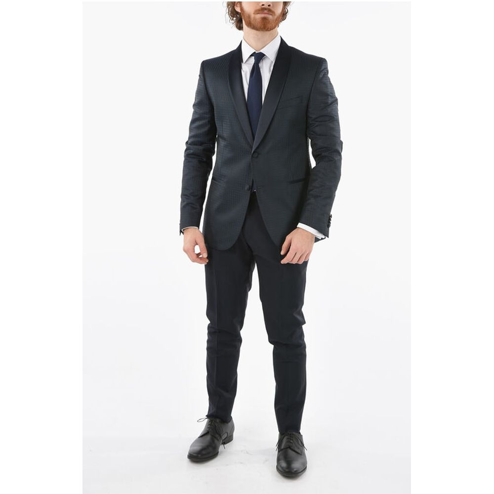 Corneliani CC COLLECTION All-Over Geometric Drawing RESET CERIMO shawl - Image 4