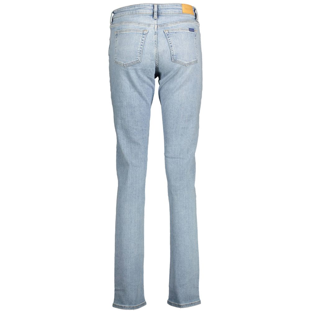 Gant Azzurro Organic Cotton Women Jeans - Image 2