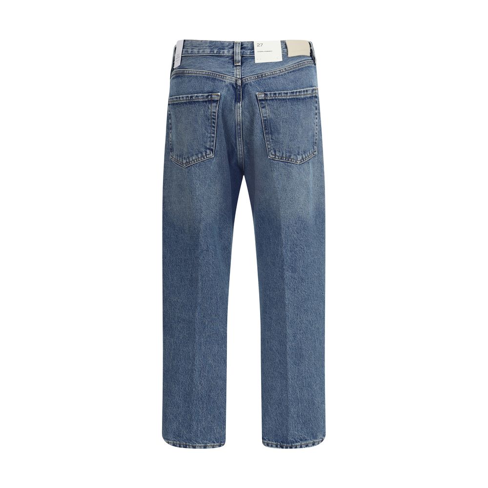 Citizens of Humanity Light Blue Cotton High-Waisted Jean - Image 2