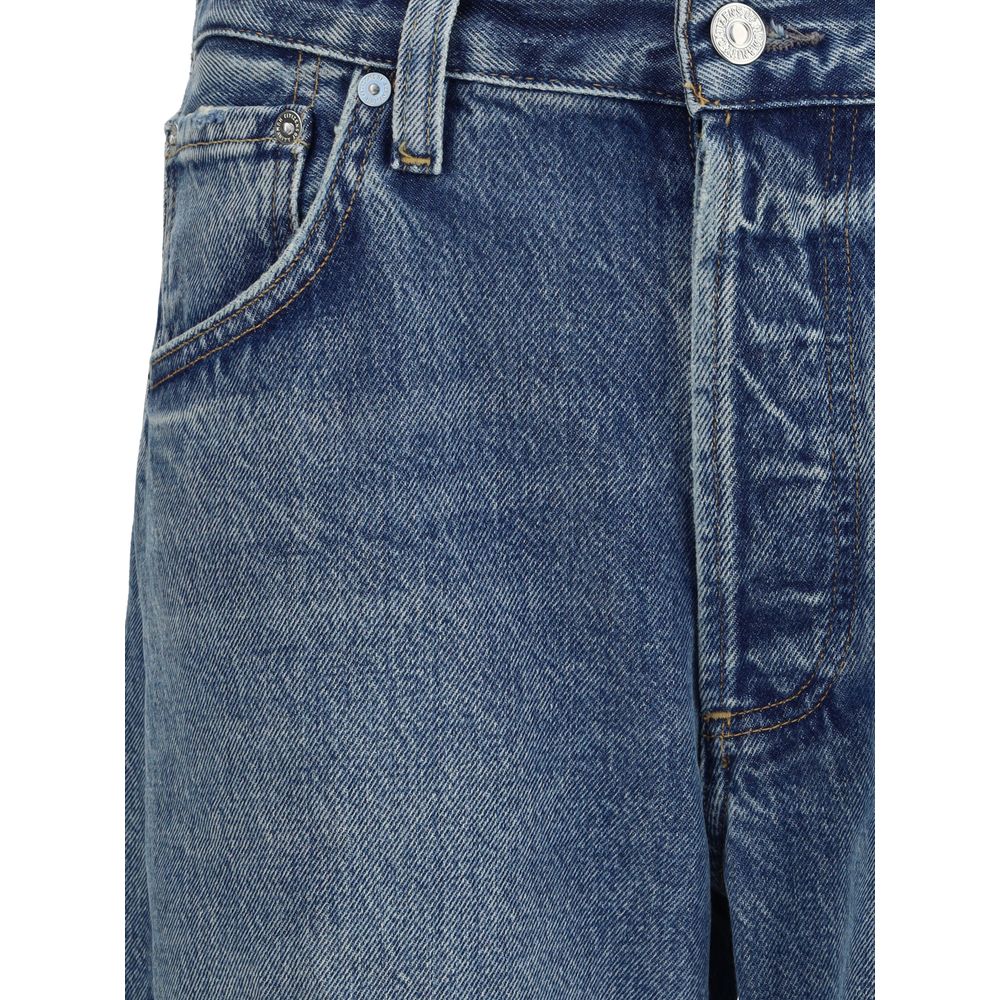 Citizens of Humanity Light Blue Cotton High-Waisted Jean - Image 3
