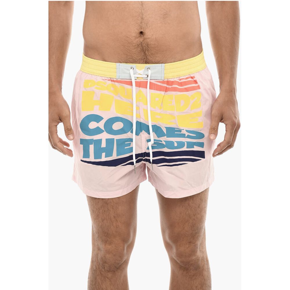 Dsquared² Printed SUN Swim Shorts