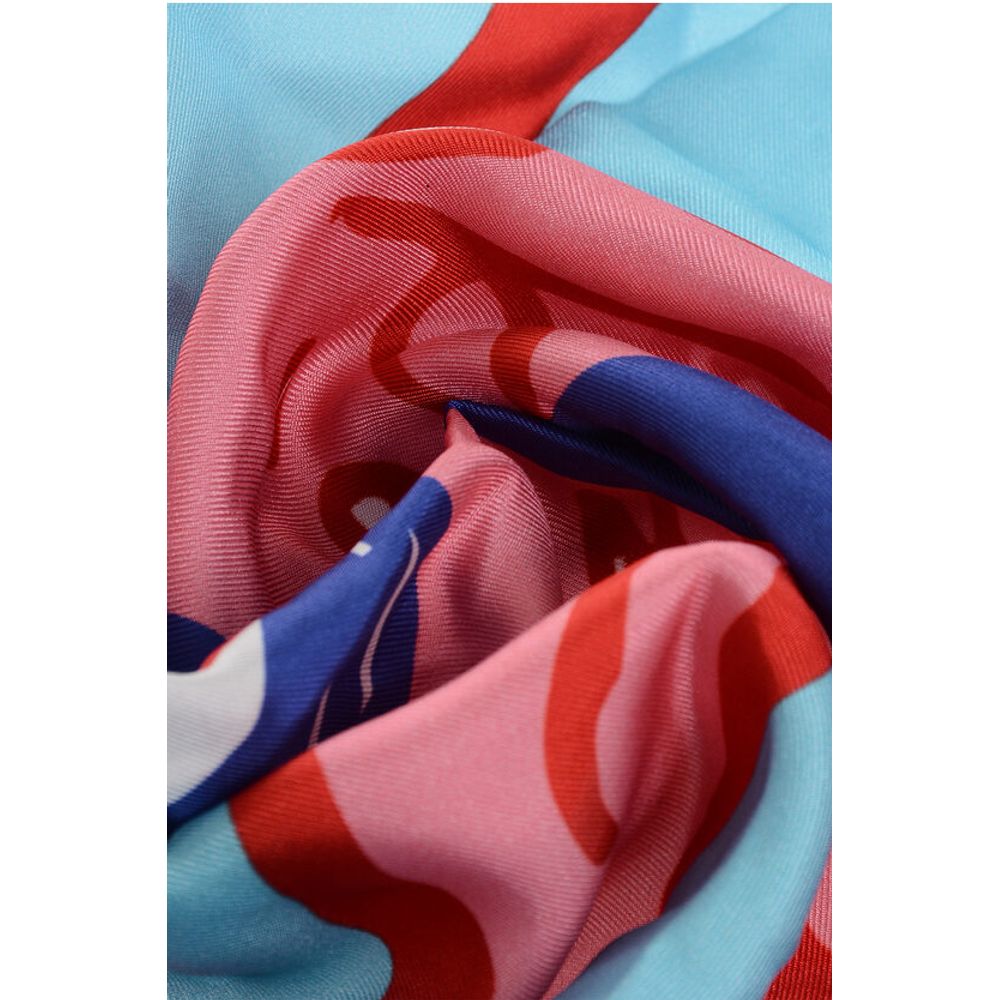 Dsquared² Printed Silk FINGER SCOUT Foulard - Image 2