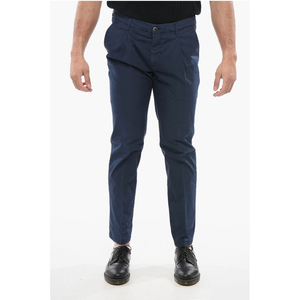 Corneliani Cotton Pants with Belt Loop