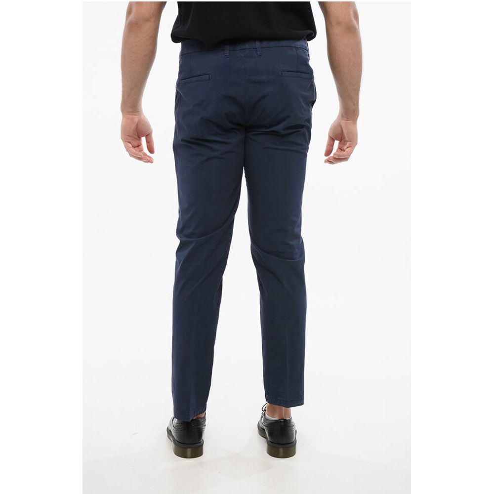 Corneliani Cotton Pants with Belt Loop - Image 2