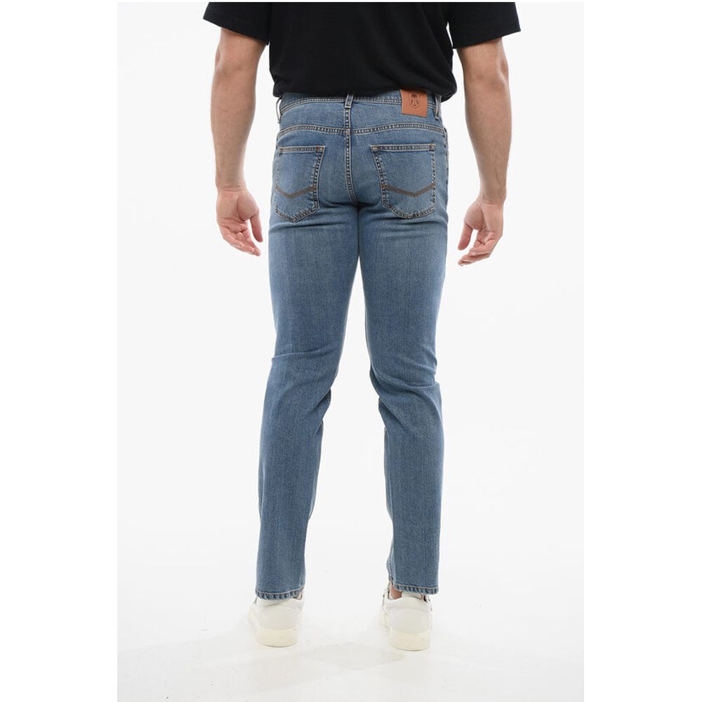 Corneliani Faded Effect Regular Fit Denims - Image 2