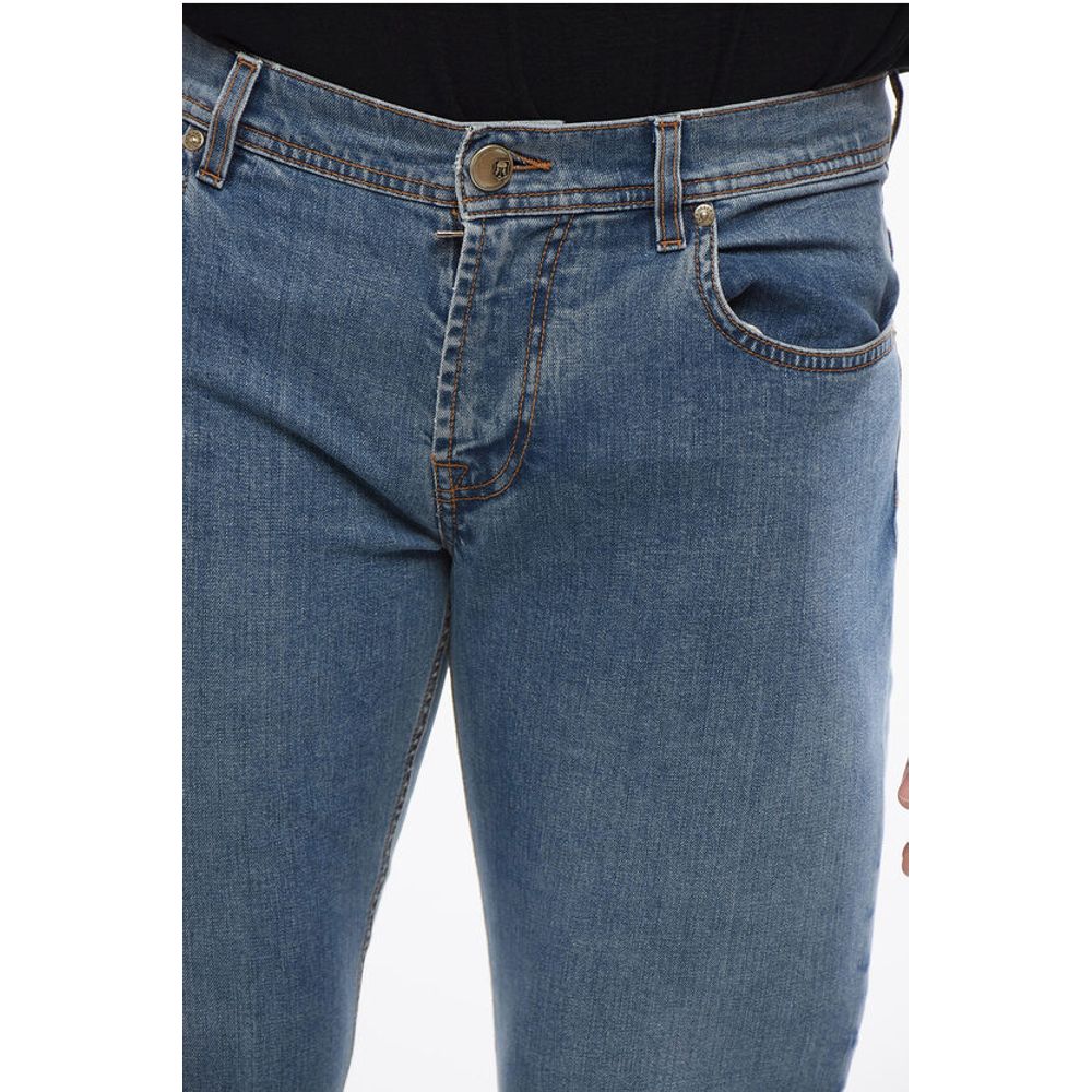 Corneliani Faded Effect Regular Fit Denims - Image 3
