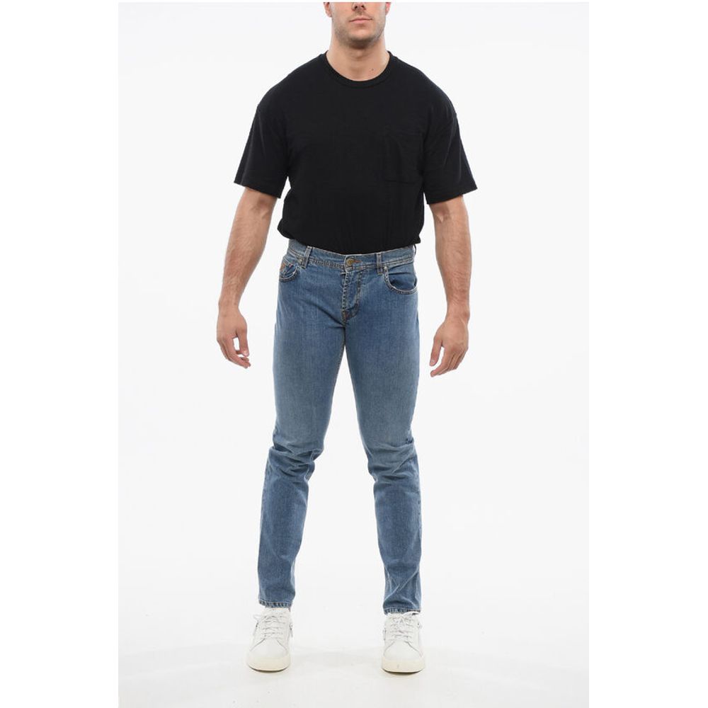 Corneliani Faded Effect Regular Fit Denims - Image 4