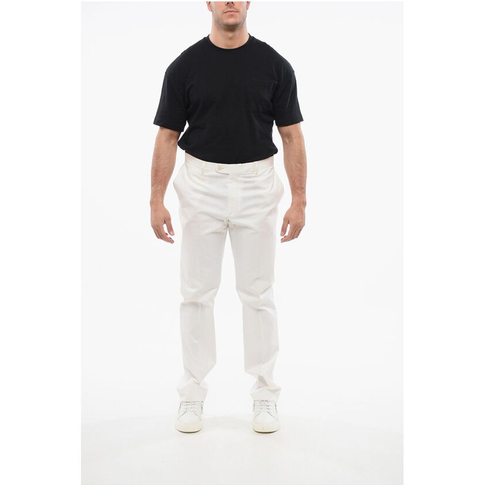 Corneliani ID Stretch Cotton Chinos Pants - Image 4