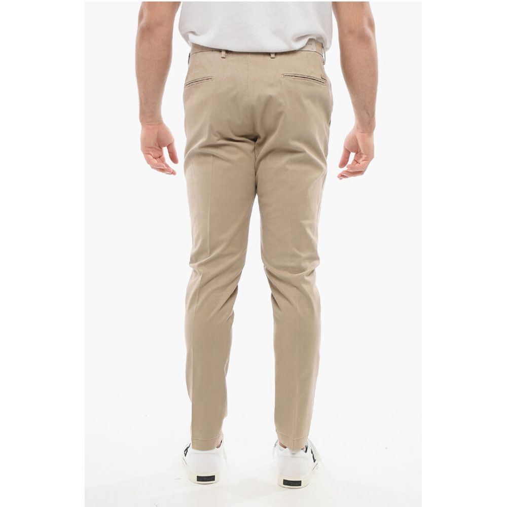 Corneliani Cotton Blend Pants with Welt Pockets - Image 2