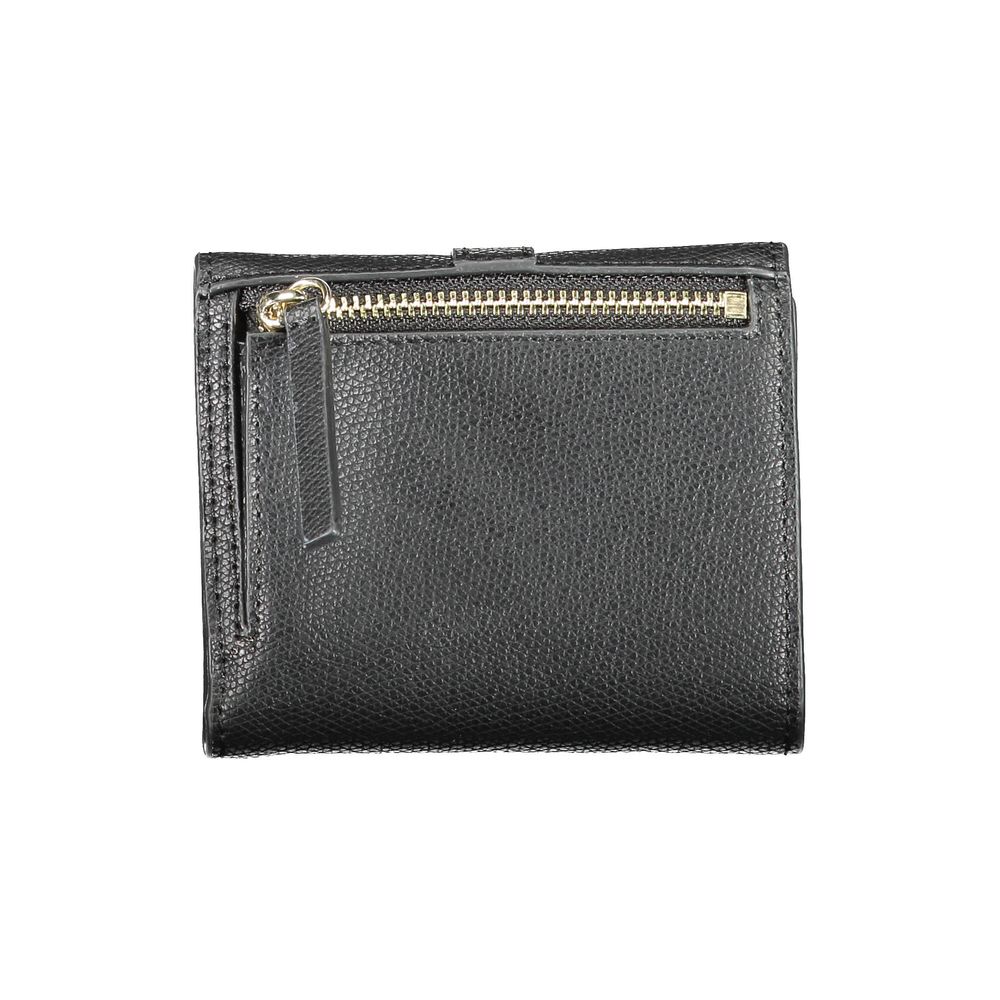 Tommy Hilfiger Black Polyurethane Women Wallet - Image 2