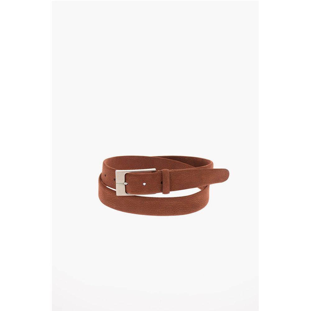 Corneliani Textured Suede Belt 25mm