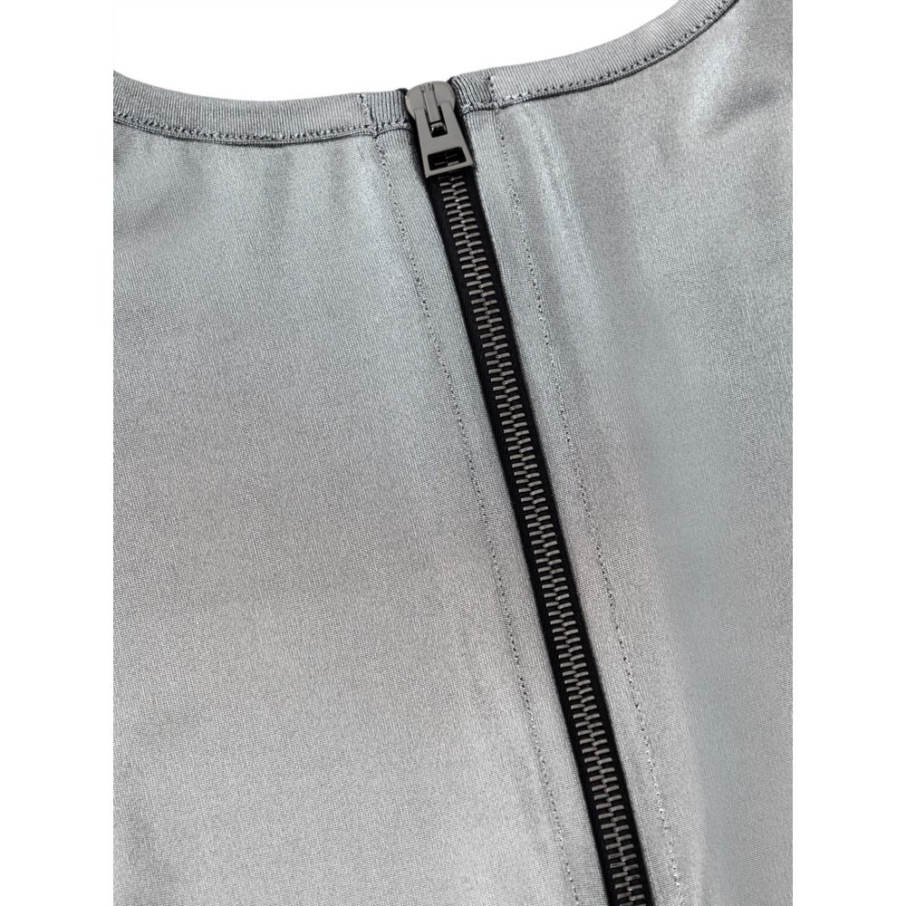 Tom Ford Gray Viscose Long Sleeve - Image 4