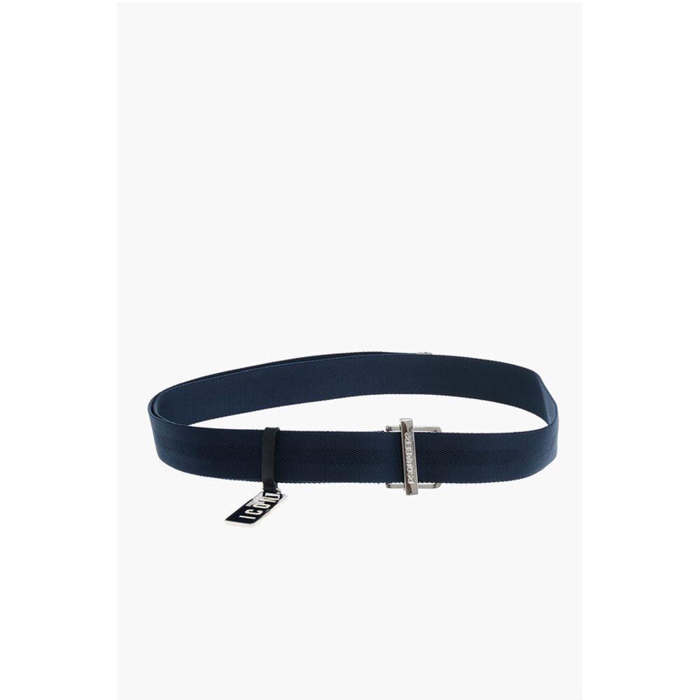 Dsquared² Fabric ICON Belt with Charm 40mm - Image 3