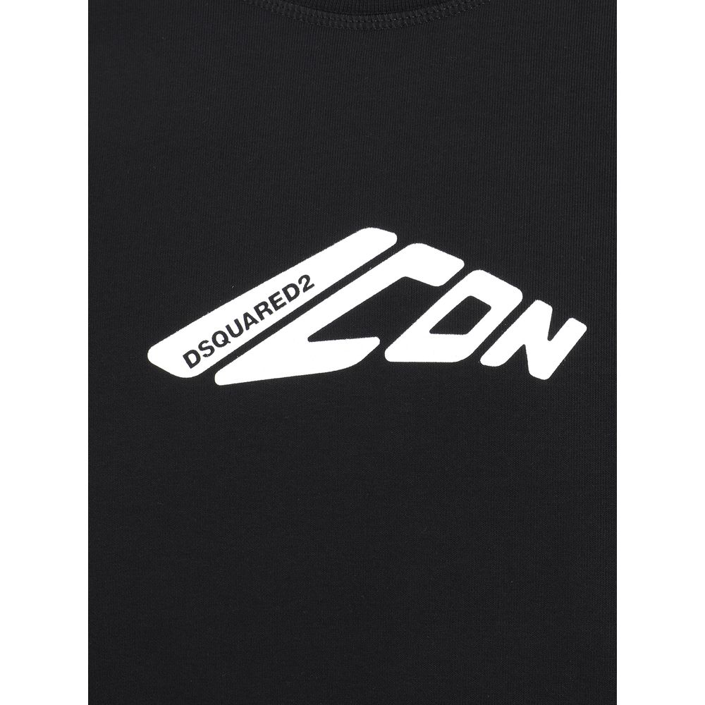 Dsquared² Black Cotton Sweatshirt - Image 3