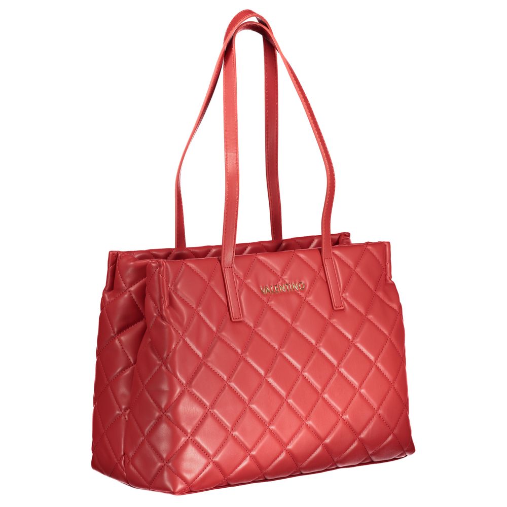 Mario Valentino Red Polyethylene Handbag - Image 3