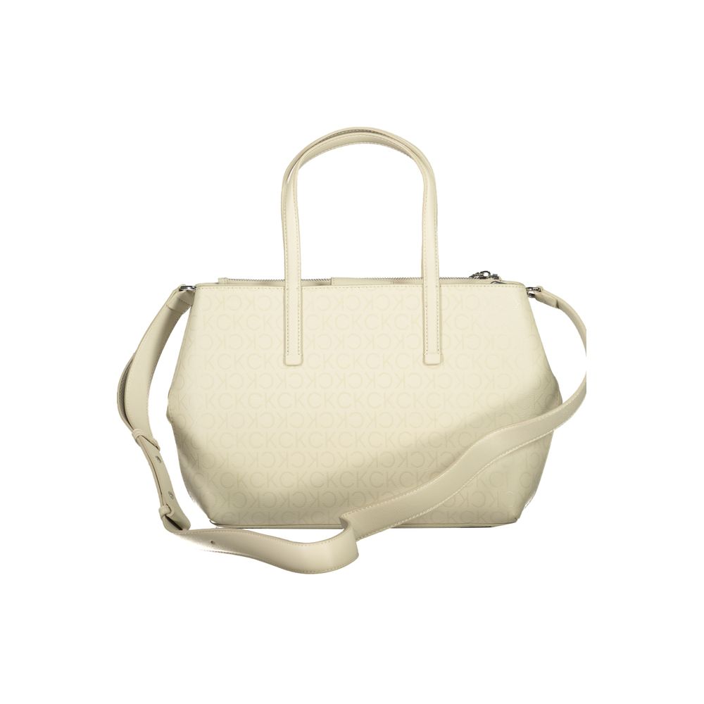 Calvin Klein Beige Polyester Handbag - Image 2