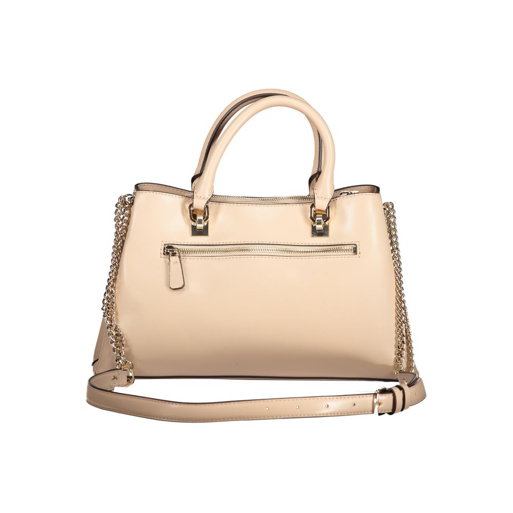 Guess Jeans Beige Polyethylene Handbag - Image 2