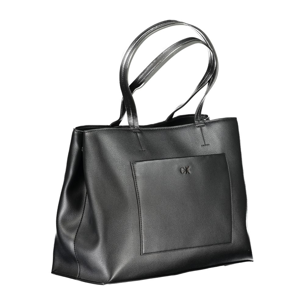 Calvin Klein Black Polyester Handbag - Image 3