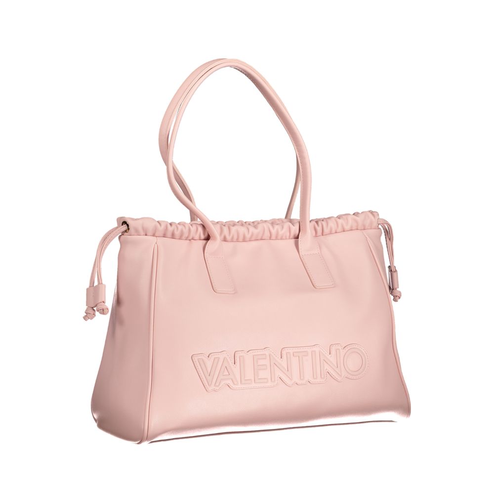 Mario Valentino Pink Polyethylene Handbag - Image 3