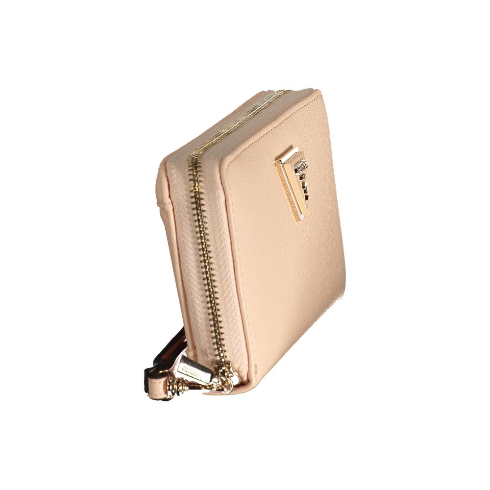 Guess Jeans Pink Polyethylene Wallet - Image 3