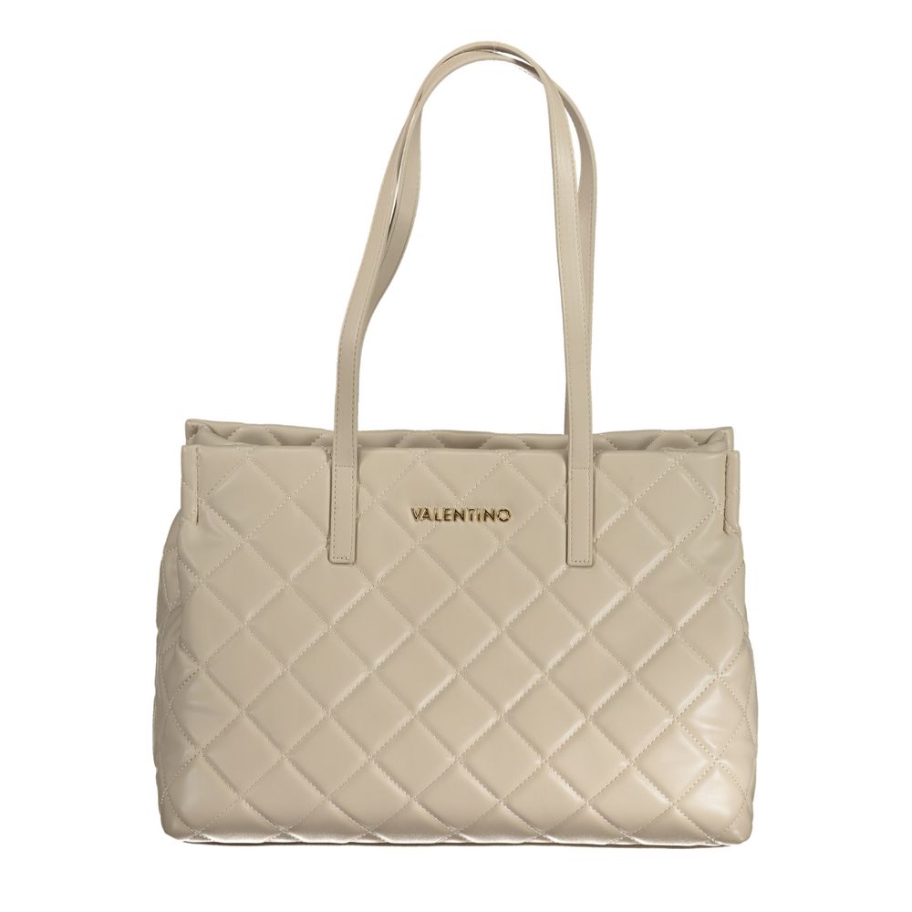 Mario Valentino Beige Polyethylene Handbag