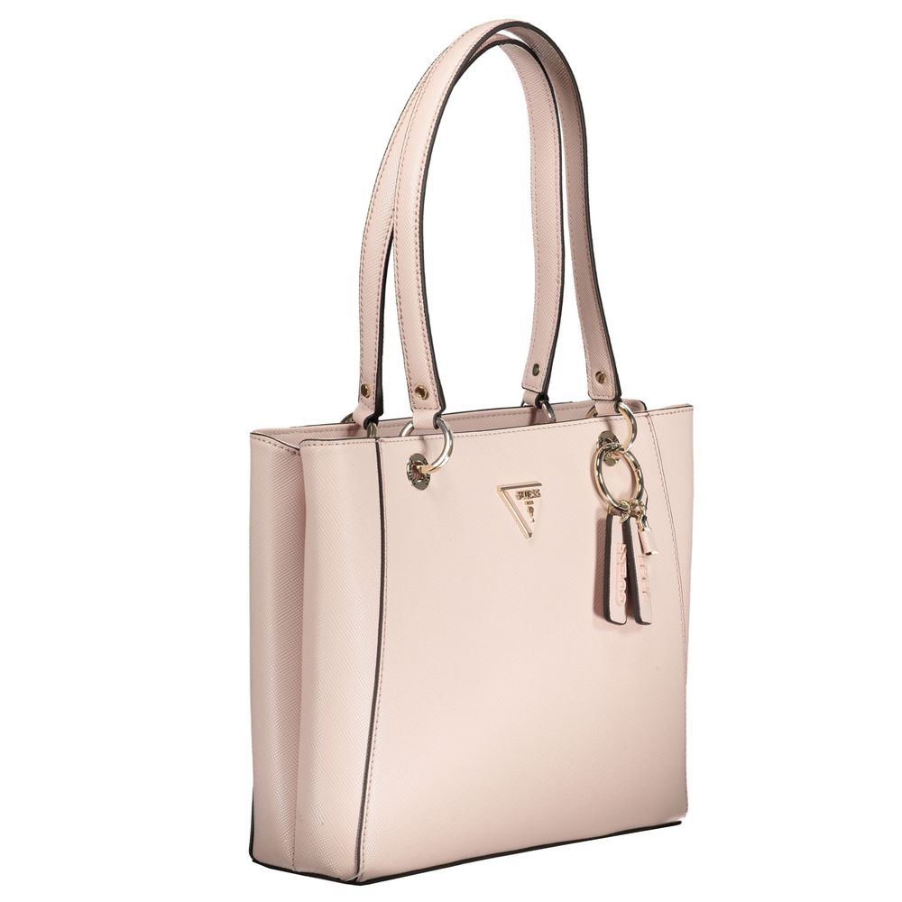 Guess Jeans Pink Polyethylene Women Handbag - Image 3