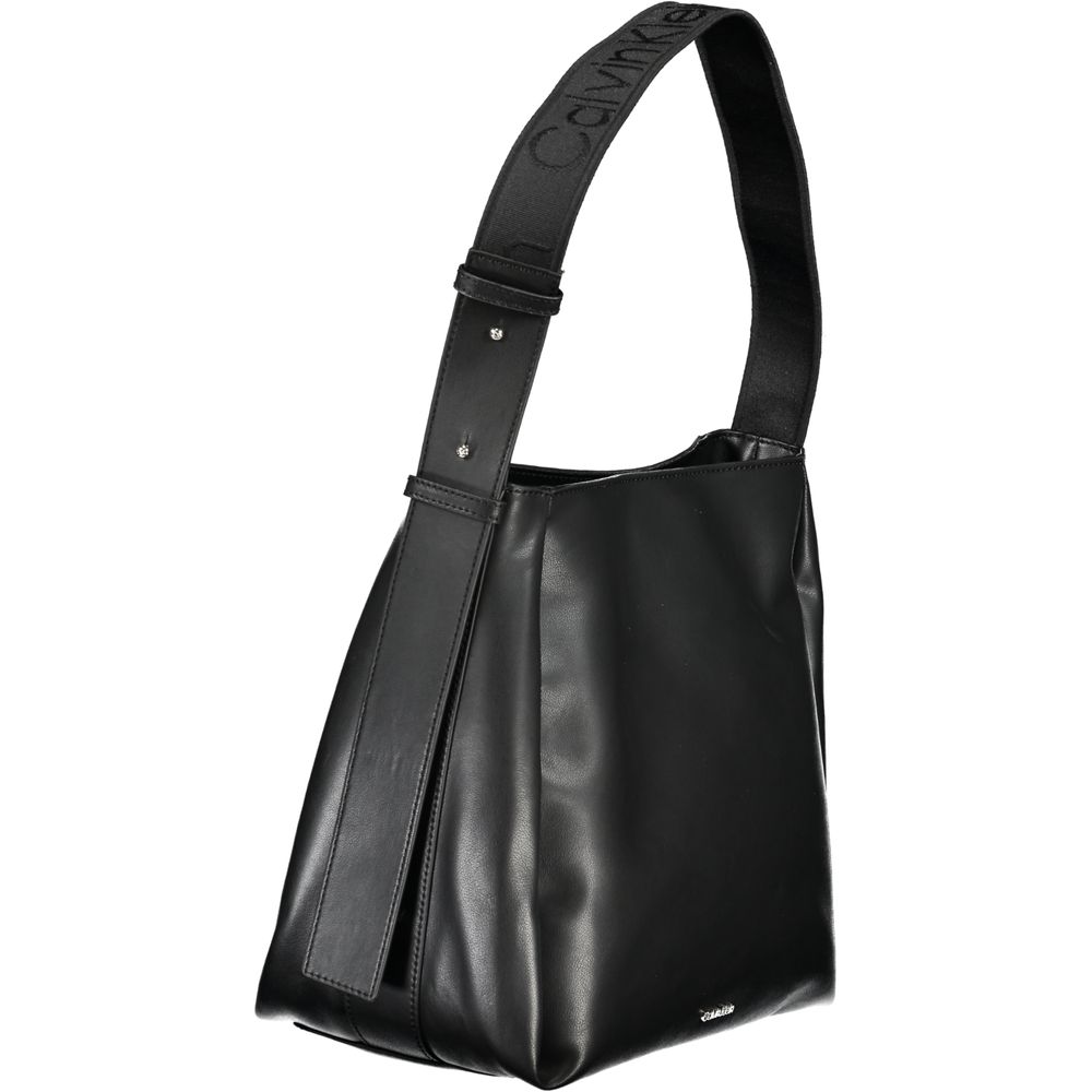 Calvin Klein Black Polyester Handbag - Image 3