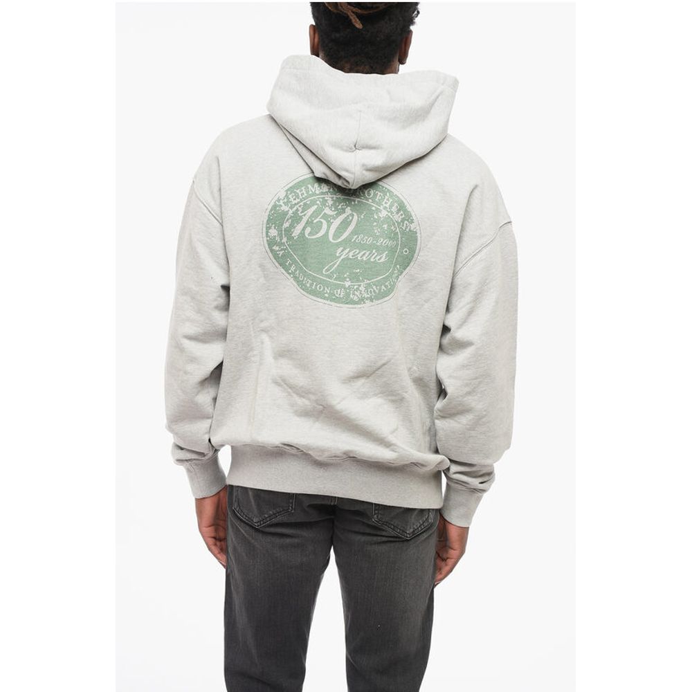 1989 Studio Cotton LEHMAN BROTHERS Hoodie with 2-Pockets - Image 6