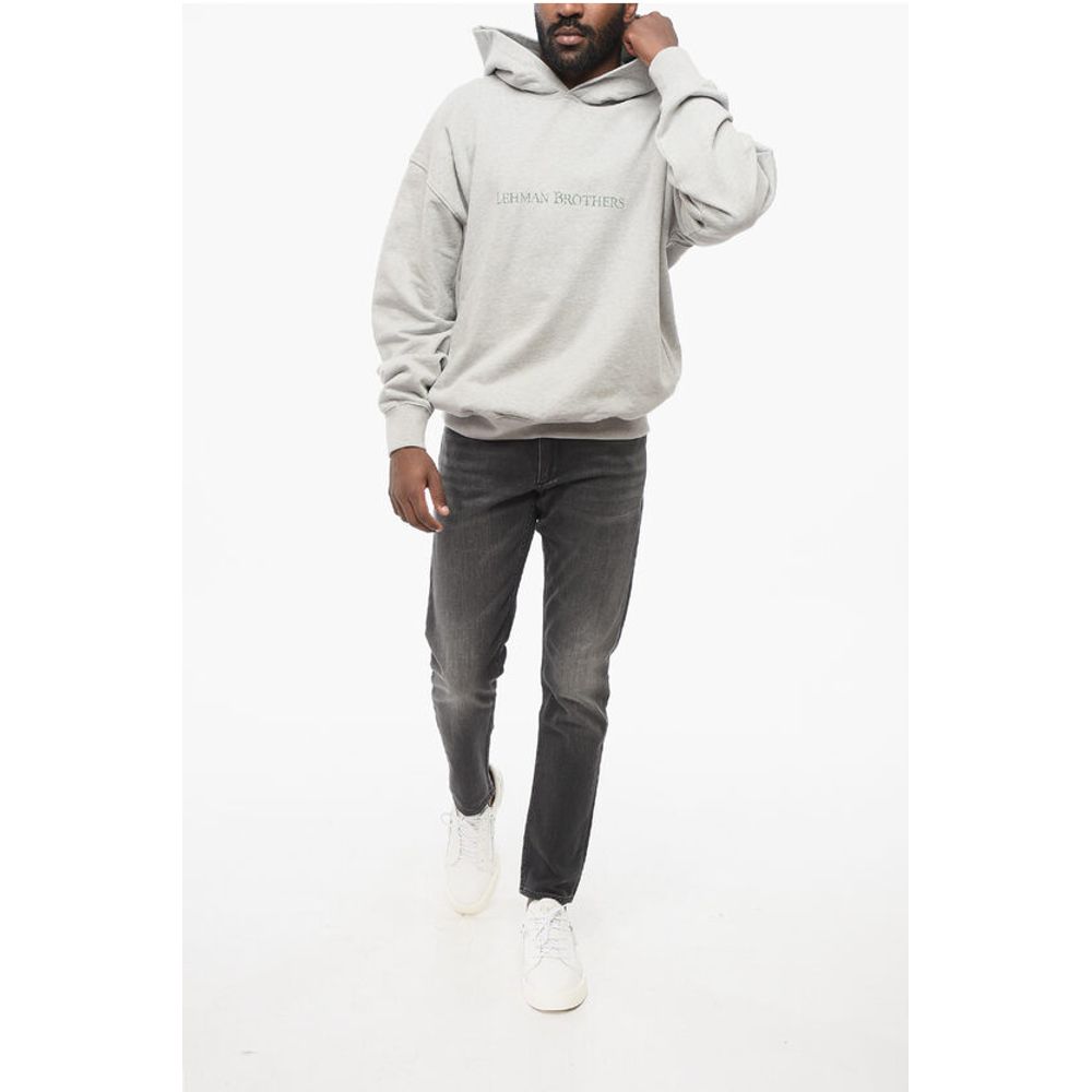 1989 Studio Cotton LEHMAN BROTHERS Hoodie with 2-Pockets - Image 8