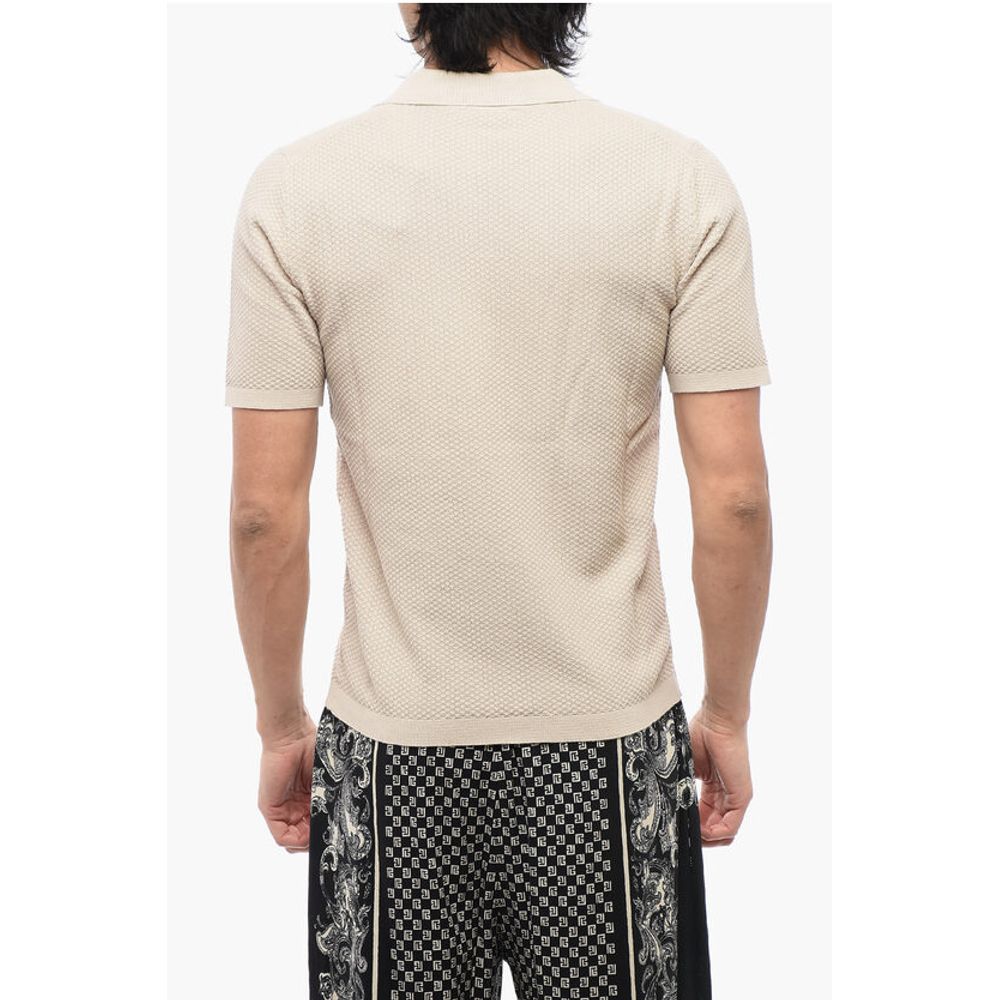 Altea Knitted Short Sleeved Polo - Image 2