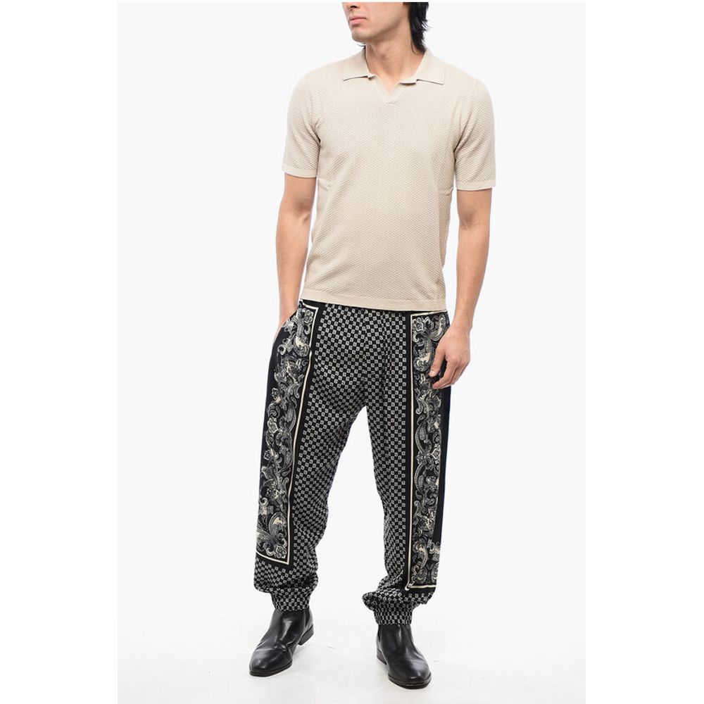 Altea Knitted Short Sleeved Polo - Image 4