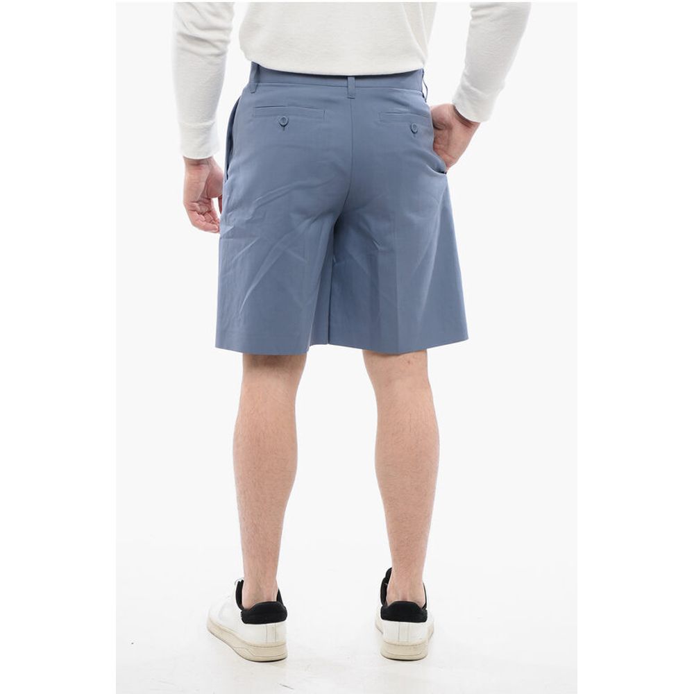 Dior Pleated Straight-Fit Shorts - Image 2