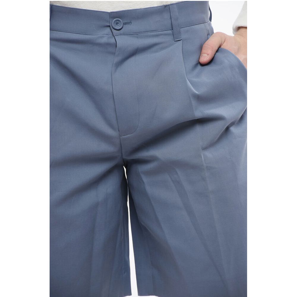 Dior Pleated Straight-Fit Shorts - Image 3