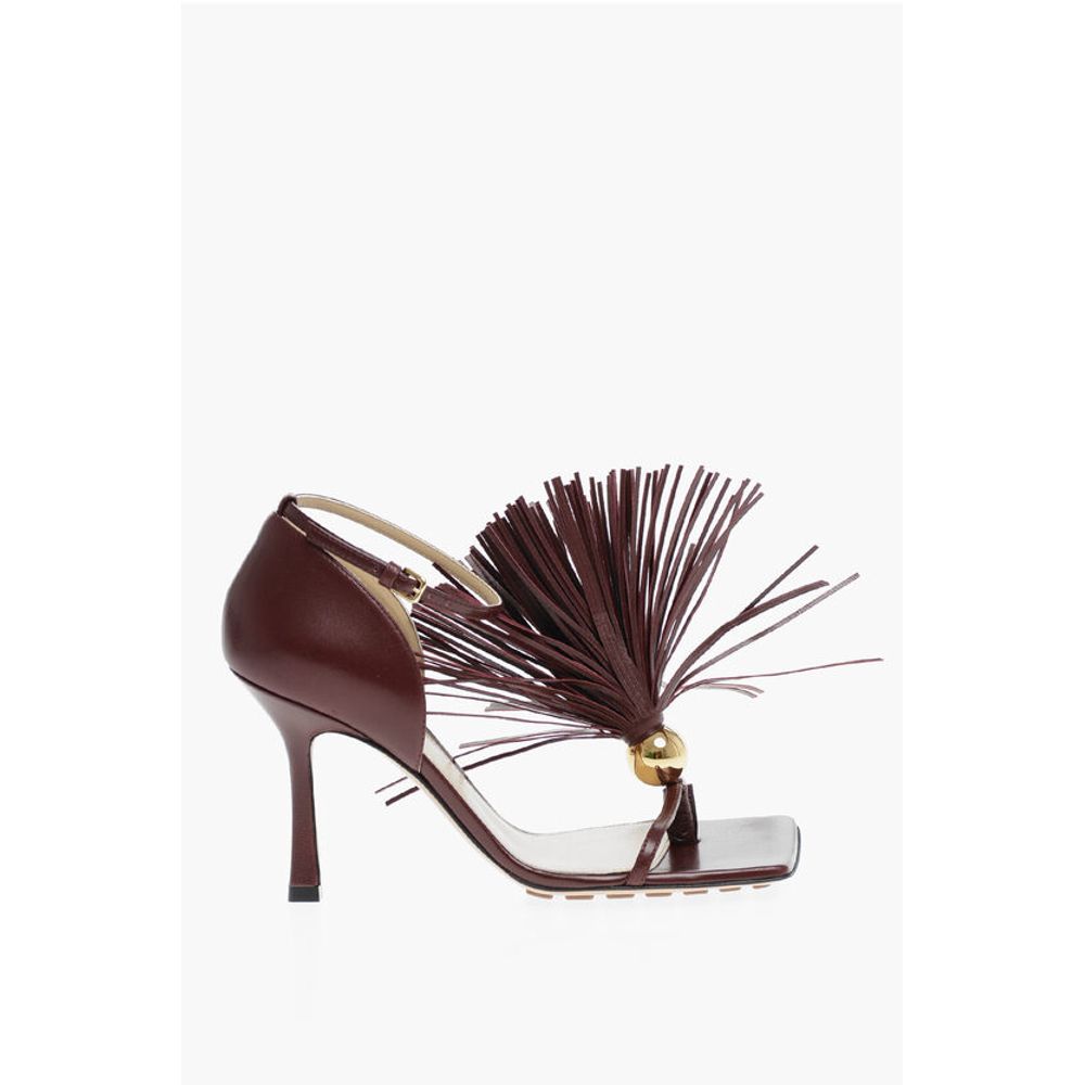 Bottega Veneta Decorative Tassel LUNGE Nappa Sandals 9cm - Image 3