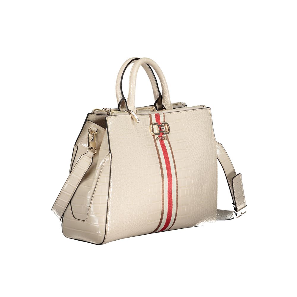 Guess Jeans Beige Polyethylene Handbag - Image 3