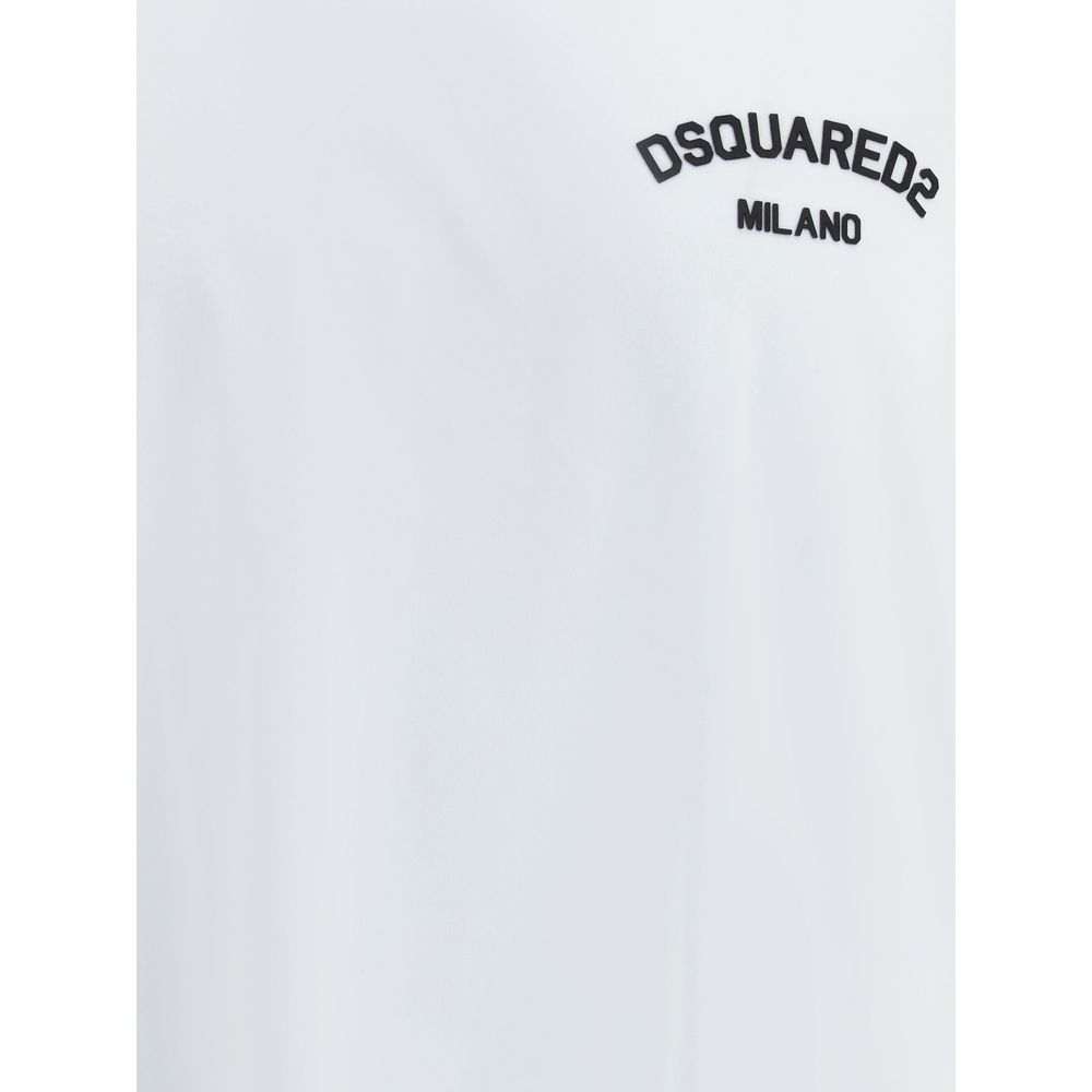 Dsquared² White Cotton T-Shirt - Image 3