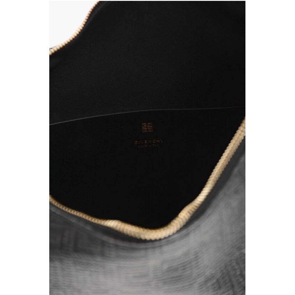 Givenchy Embossed Eco-Patent Leather Hobo Bag - Image 5