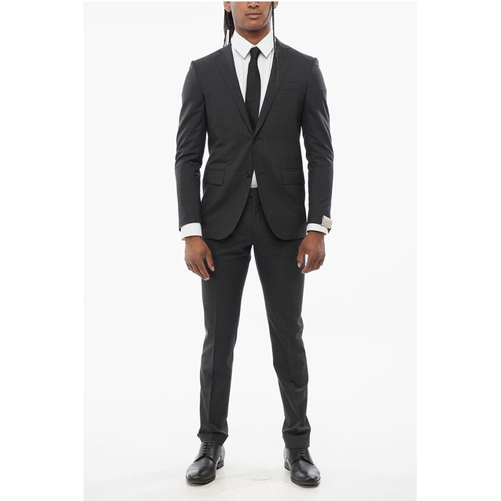 Corneliani Notch Lapel ACADEMY Virgin Wool Suit