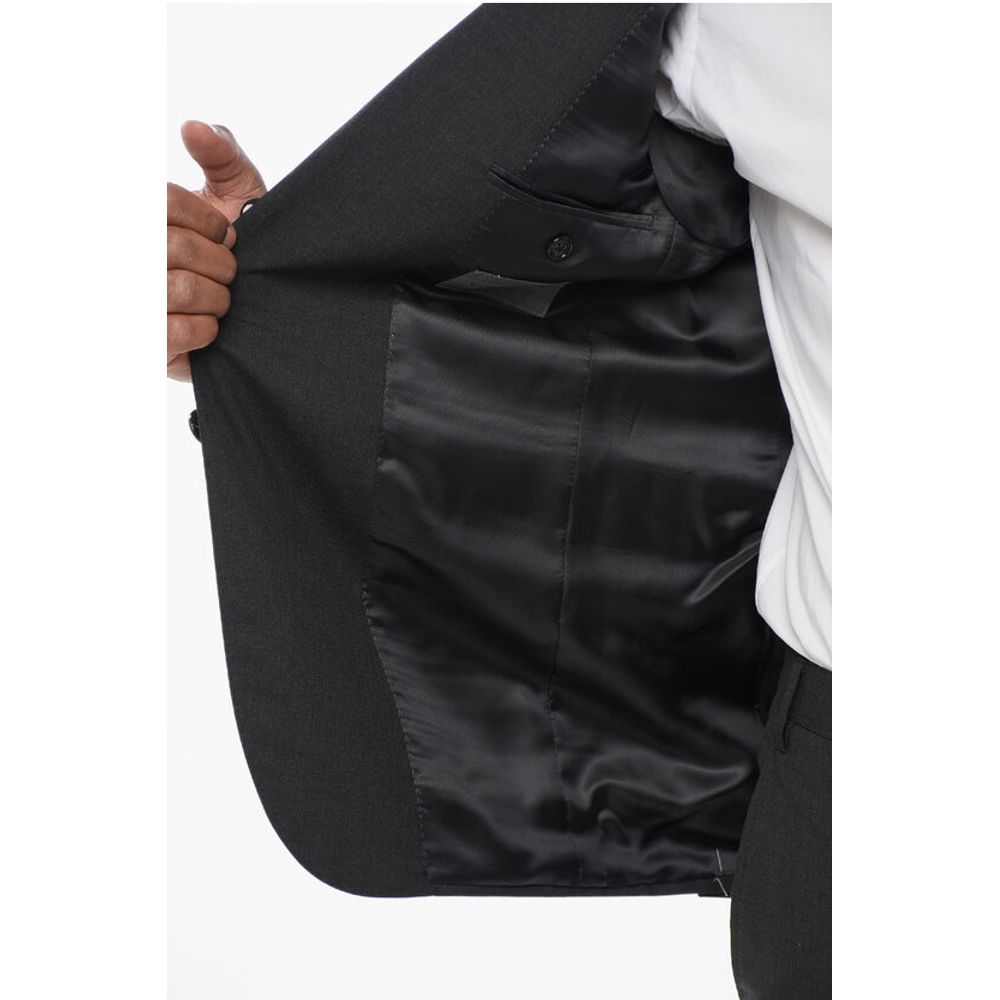 Corneliani Notch Lapel ACADEMY Virgin Wool Suit - Image 6