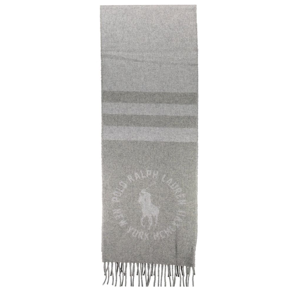 Ralph Lauren Grigio Lana Men Scarf - Image 3