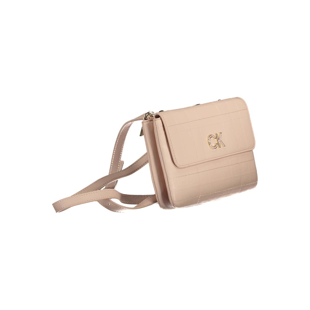 Calvin Klein Pink Polyester Handbag - Image 3
