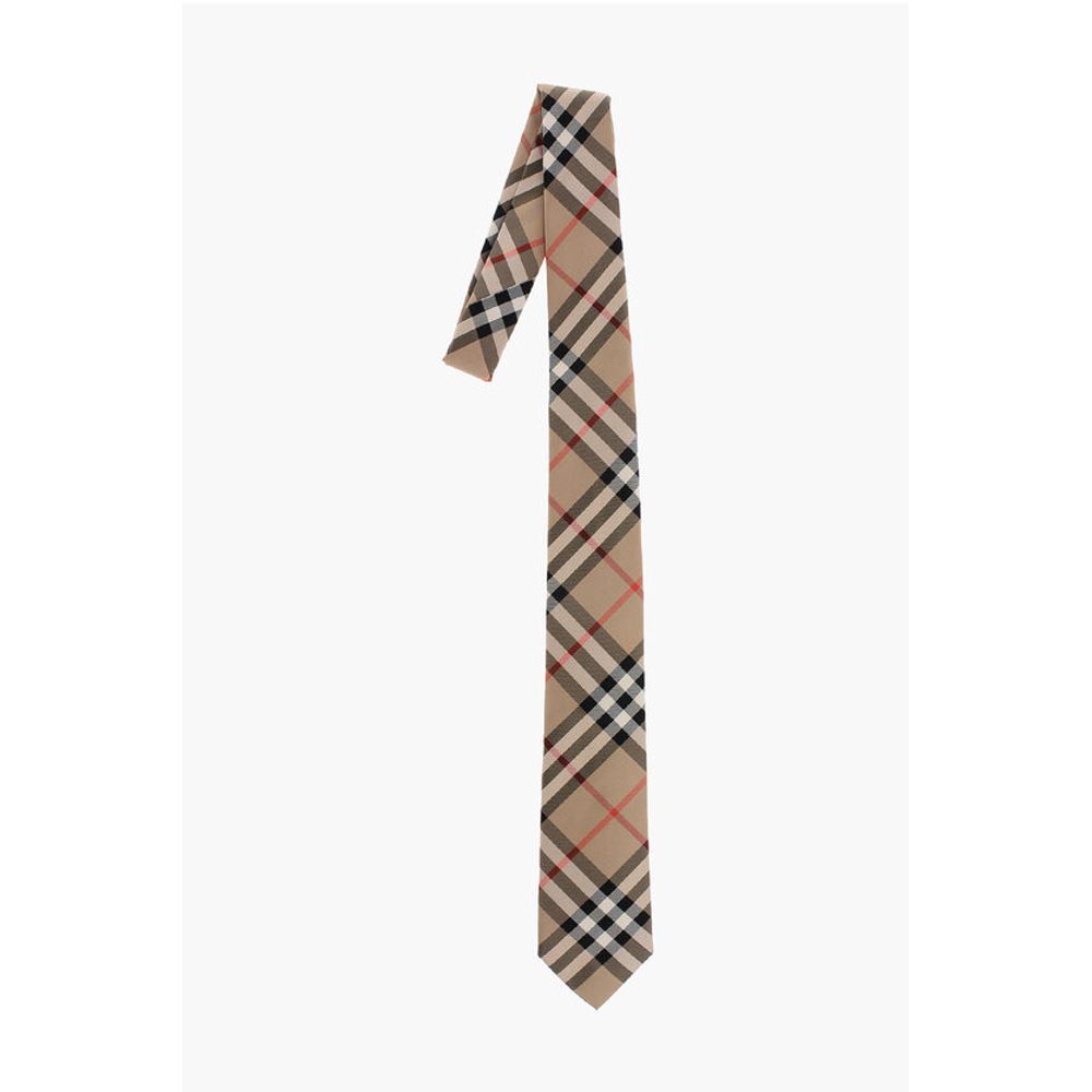 Burberry Tartan Patterned ARCHIVE Silk Tie